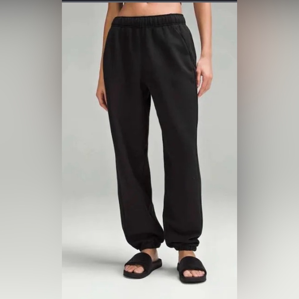 lululemon athletica Black jogger sweat Pants